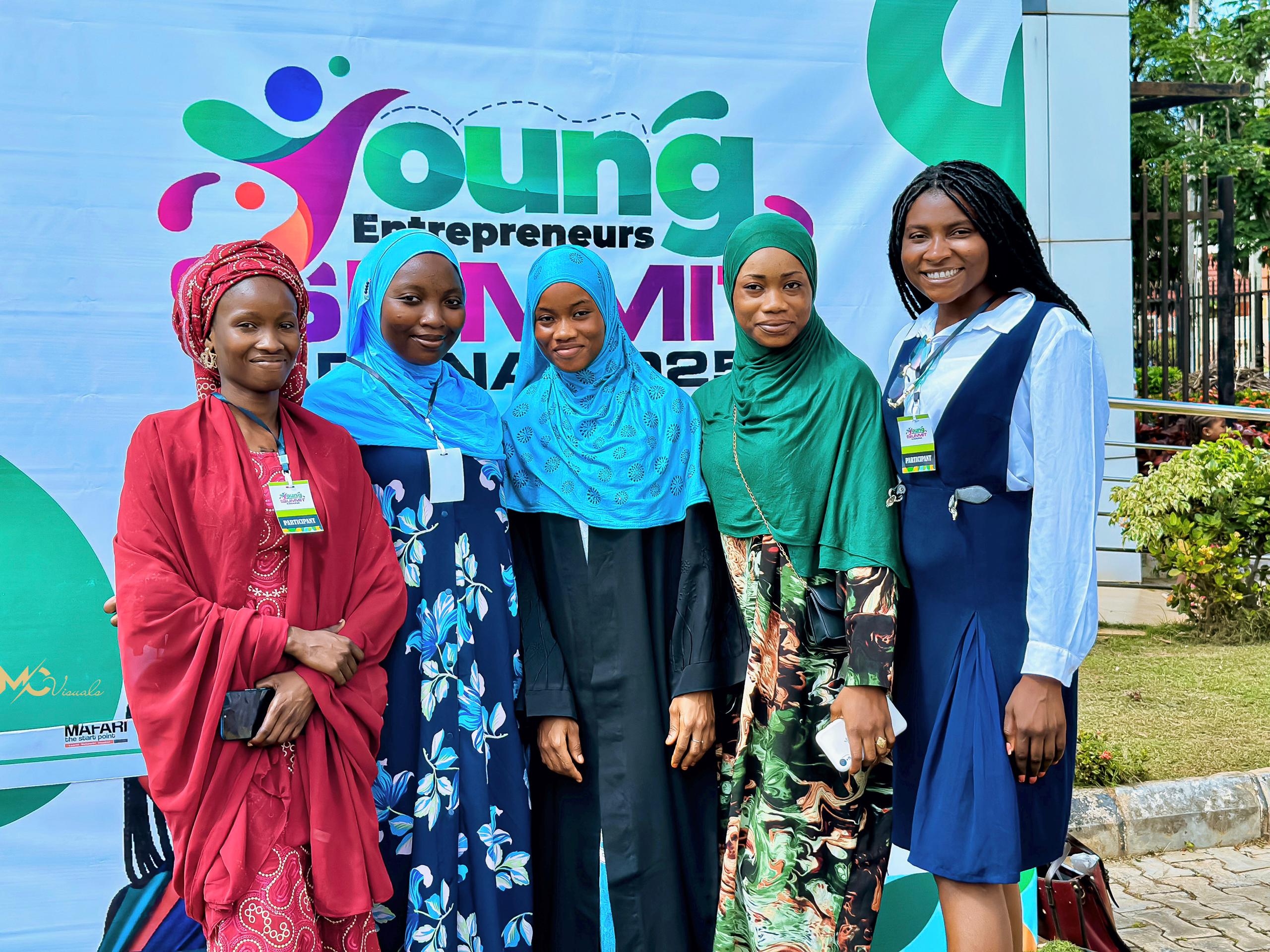 Young women participants at the Young Entrepreneurs Summit Kaduna 2025